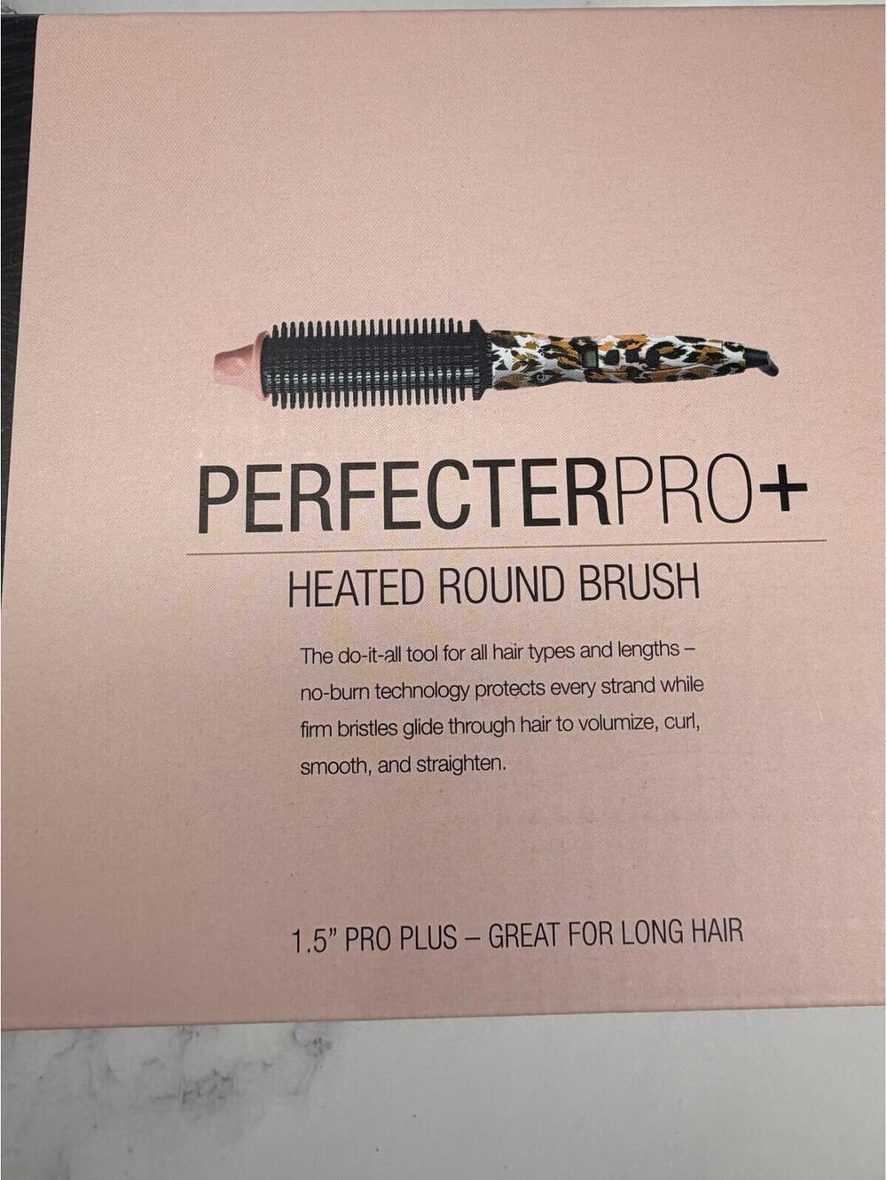 Calista Perfecter Pro+ Heated Round Brush 1.5” Pro Plus NIB Hair Styler - Picture 2 of 6